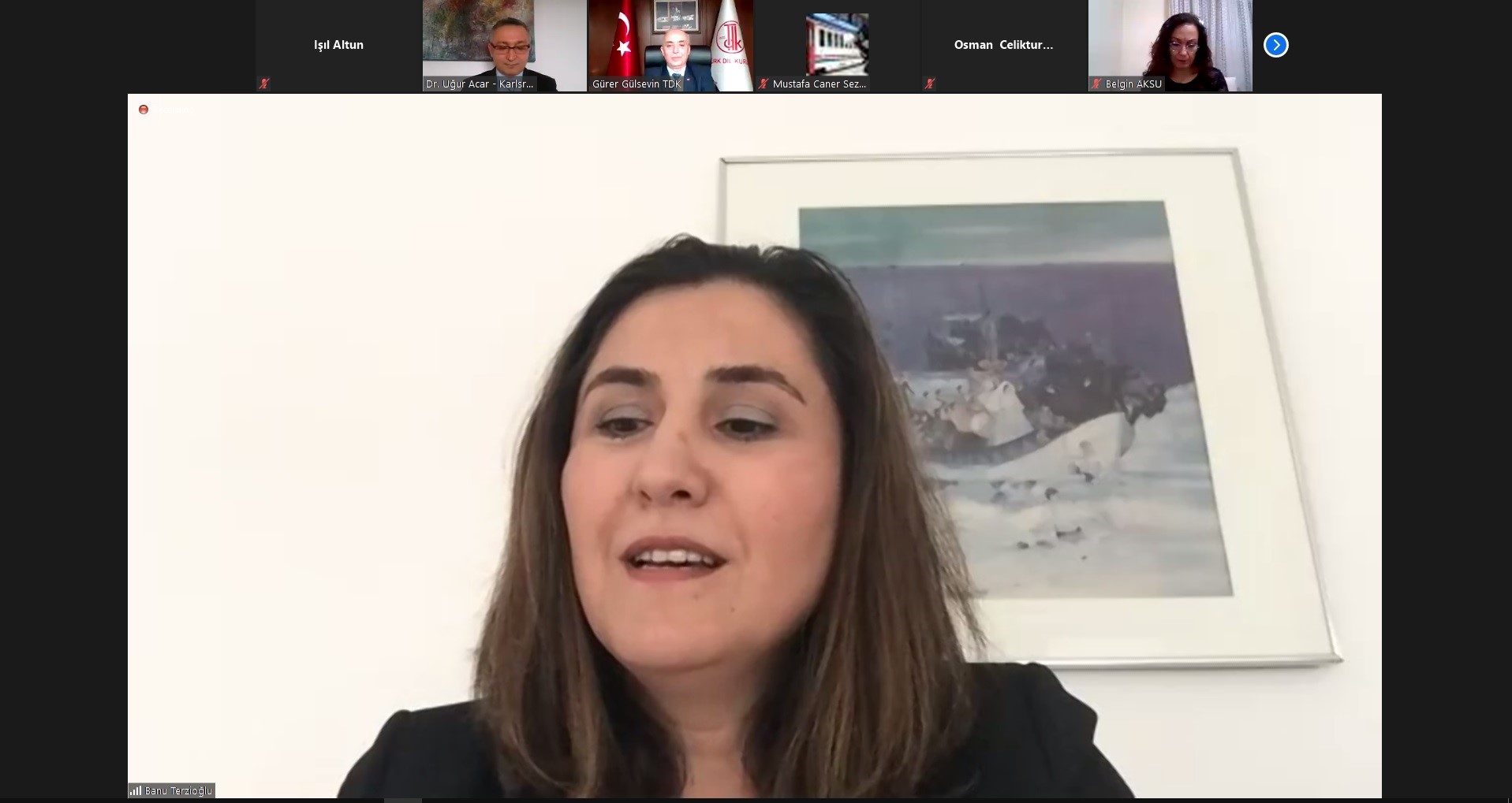 Türk Dil Kurumu Başkanı Prof. Dr. Gürer GÜLSEVİN, “Dünya Dili Türkçe